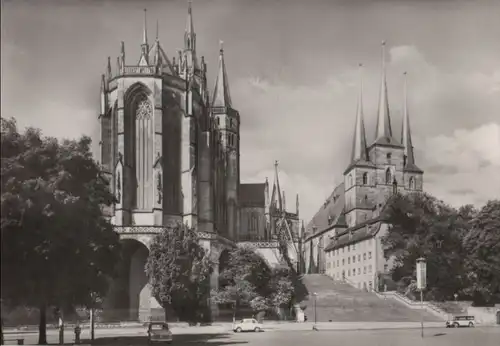 Erfurt - Dom und Severikirche - 1967