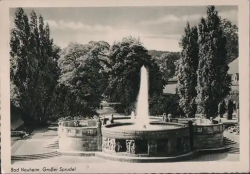 Bad Nauheim - Großer Sprudel - 1961