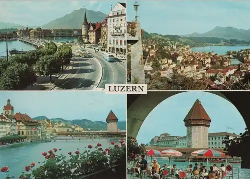 Schweiz - Schweiz - Luzern - mit 4 Bildern - ca. 1980