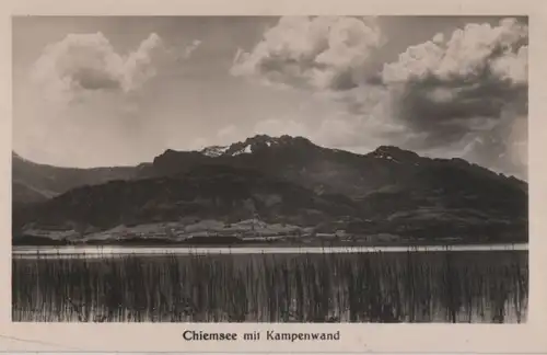 Chiemsee - mit Kampenwand - 1928