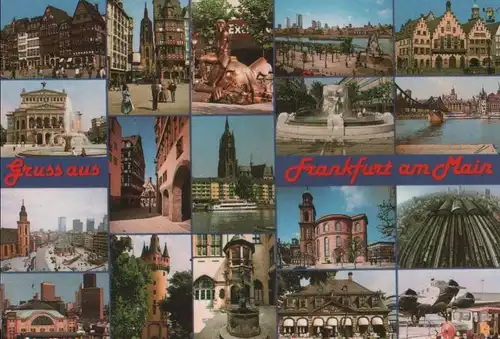 Frankfurt Main - mit 18 Bildern - ca. 1995