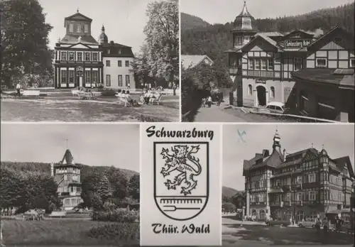 Schwarzburg - u.a. Kurgarten - 1989