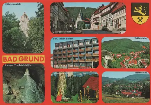 Bad Grund (Harz) - u.a. Sanatorium Alter Römer - ca. 1985
