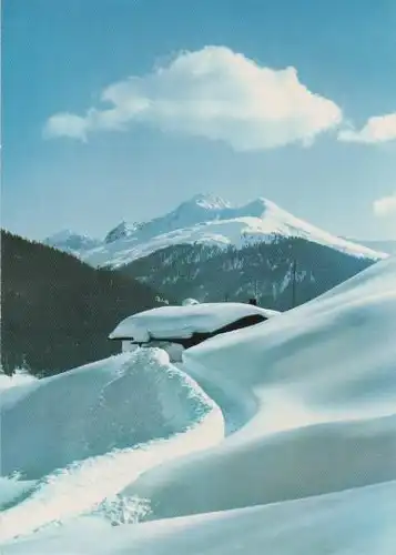 Schweiz - Schweiz - Davos - Wintertag auf der Grüeni - ca. 1975