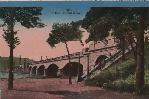 Belgien - Belgien - Liege, Lüttich - Le Pont du Val Benoit - ca. 1920