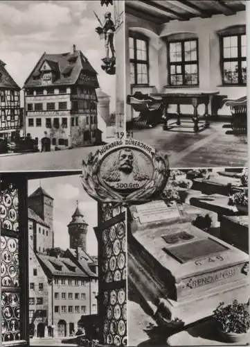 Nürnberg - u.a. Dürerhaus - ca. 1965