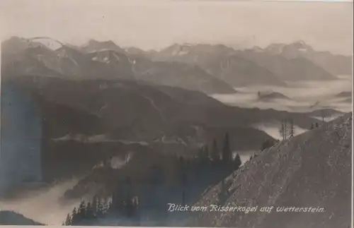 Wetterstein - Blick vom Risserkogel - 1928