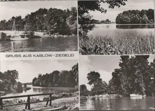 Königs Wustershausen, Kablow-Ziegelei - mit 4 Bildern - 1983