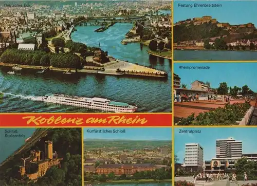 Koblenz - u.a. Burg Stolzenfels - ca. 1975