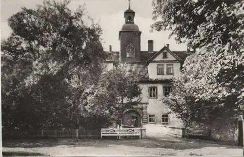 Waltershausen - Schloß Tenneberg, Eingang - 1969