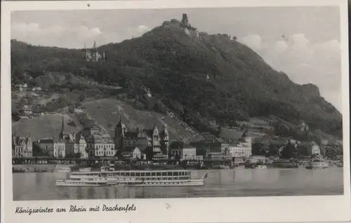 Königswinter - mit Drachenfels - 1952