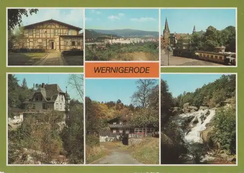 Wernigerode - u.a. Harzquerbahn - 1987