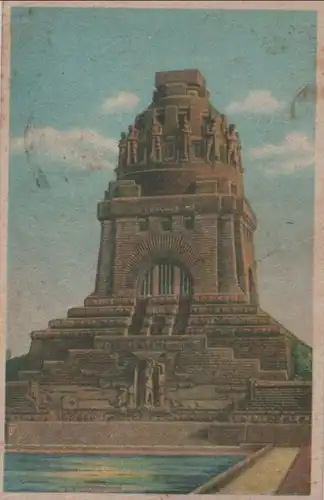 Leipzig - Völkerschlachtdenkmal - ca. 1925