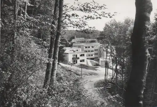Gammertingen - Blick über Schulzentrum zum Kloster - ca. 1965