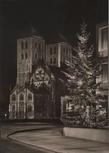 Münster - Dom in Festbeleuchtung - 1965