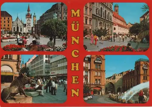 München - mit 4 Bildern - ca. 1980