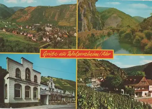 Neuenahr-Ahrweiler - Grüße aus Walporzheim an der Ahr - ca. 1975