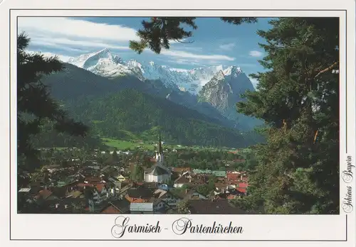 Garmisch-Partenkirchen - gegen Zugspitzgruppe - 2004