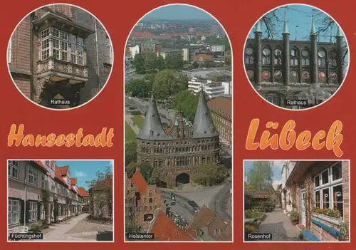 Lübeck - u.a. Rosenhof - ca. 2000