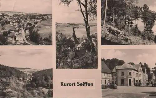 Seiffen - 5 Teilbilder - 1962