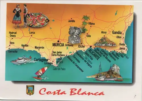 Spanien - Costa Blanca - Spanien - Übersicht