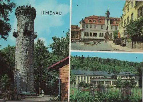 Ilmenau - u.a. Rathaus - 1980