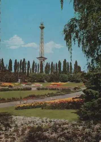Berlin-Westend, Funkturm - mit Sommergarten - ca. 1975