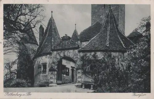 Rothenburg - Burgtor - 1934