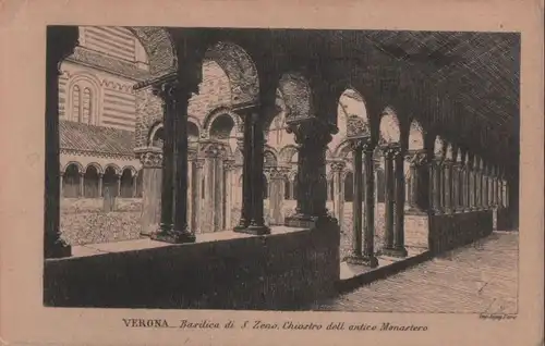 Italien - Italien - Verona - Basilica - ca. 1950