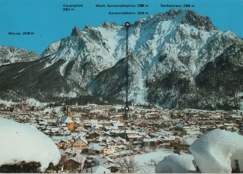 Mittenwald - ggen Karwendelgebirge - 1992