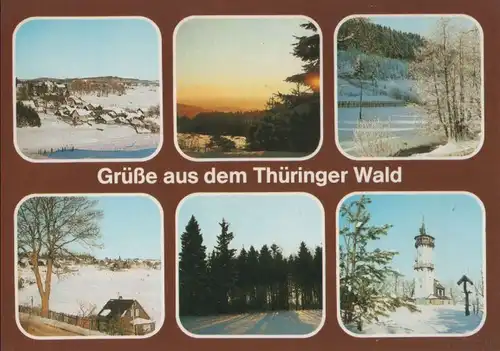 Thüringer Wald - mit 6 Bildern - 1990