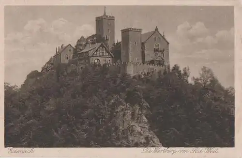 Eisenach - Wartburg von Südwest - ca. 1935