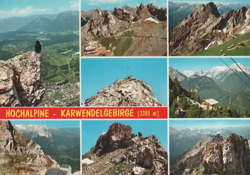 Karwendelgebirge - mit 8 Bildern - ca. 1980