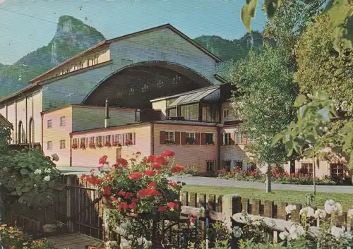 Oberammergau - Passionstheater gegen Kofel - ca. 1980
