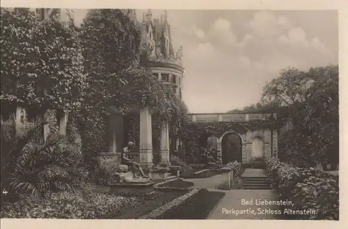 Bad Liebenstein - Schloss Altenstein, Parkpartie