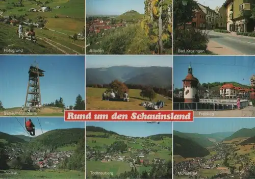 Schauinsland - und Umgebung, z.B. Schauinslandturm - 1985