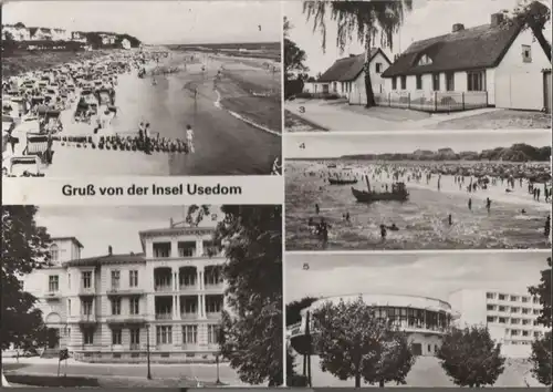 Usedom - u.a. Seebad Hennigsdorf - 1981