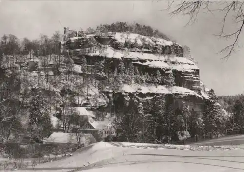 Zittauer Gebirge - Berg Oybin im Winter - 1981