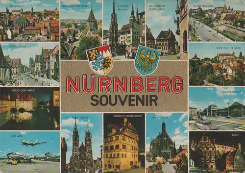 Nürnberg - u.a. Flughafen - ca. 1975