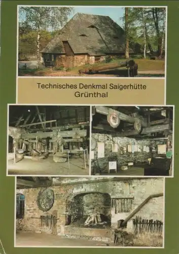 Olbernhau-Grünthal - Technisches Denkmal Saigerhütte - 1985