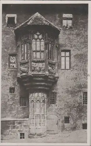 Nürnberg - Erker am Sebalder Pfarrhof - ca. 1950