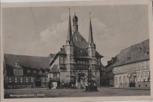 Wernigerode - Markt - 1953