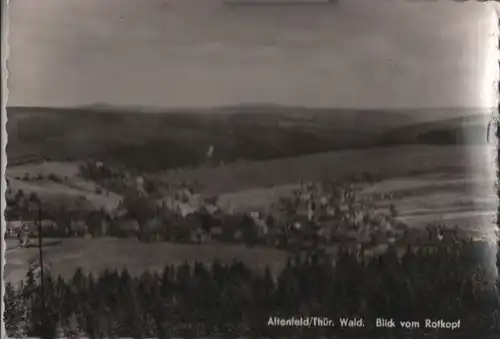 Altenfeld - Blick vom Rotkopf - 1963