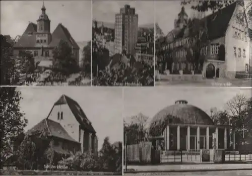 Jena - u.a. Zeiss-Planetarium - 1968