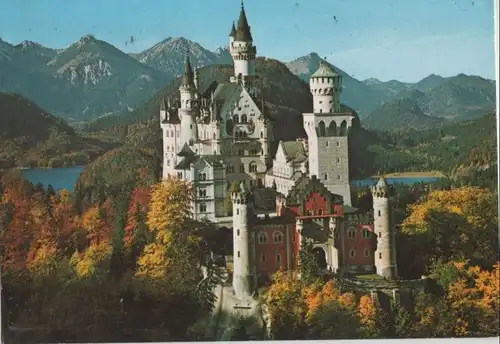 Schwangau Neuschwanstein - mit Alpsee - ca. 1985