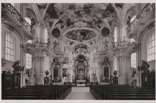 Uhldingen-Mühlhofen, Birnau - Propstei, Inneres - ca. 1955