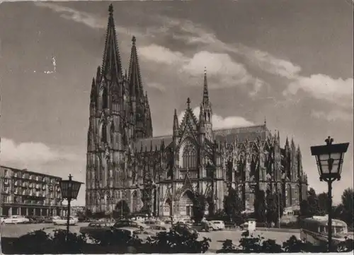 Köln - Dom, Südseite - 1959