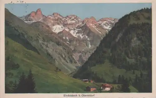 Einödsbach bei Oberstdorf - 1929