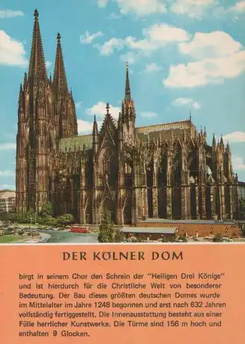 Köln - Dom Südseite - ca. 1985