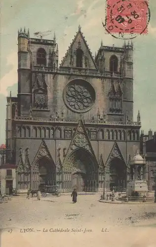 Frankreich - Lyon - Frankreich - Cathedrale Saint-Jean